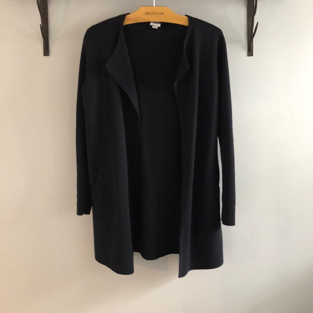 J Crew black cardigan
